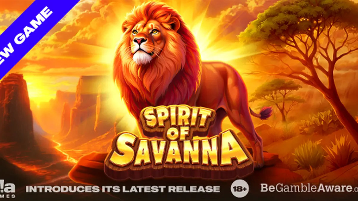 Pemandangan savana yang memukau dengan elemen alam liar dalam Spirit of Savanna